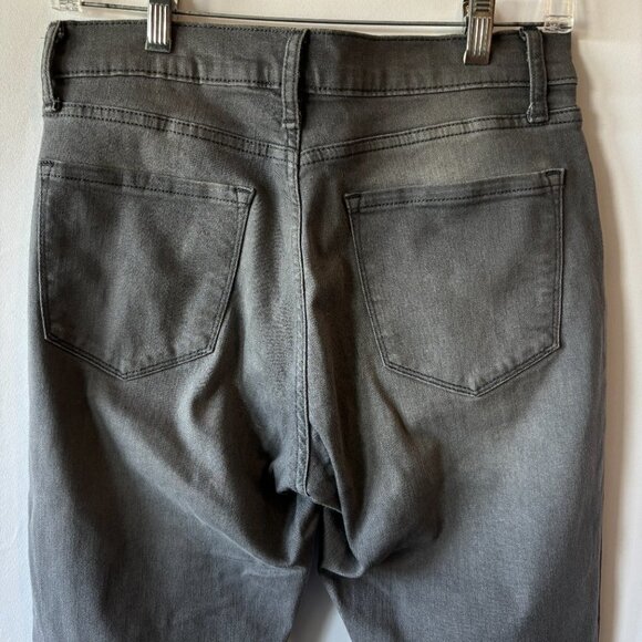 Banana Republic Women's Grey Denim High Rise Skinny Jeans Size 27/4 - Picture 7 of 10